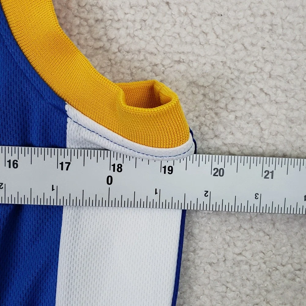 Golden State Warriors Adidas Jersey Mens M Blue NBA Basketball Kevin Durant 35